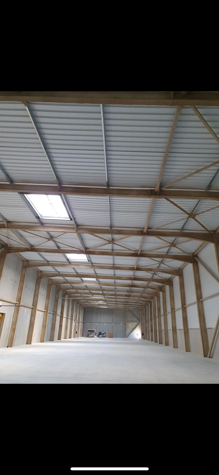 Flocage coupe-feu sur structures métalliques